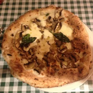 Mushrooms at Pizza Pilgrim - Shoreditch
