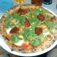 Speciale - patate arrosto, pomodori secchi e rucola at Sacro Cuore