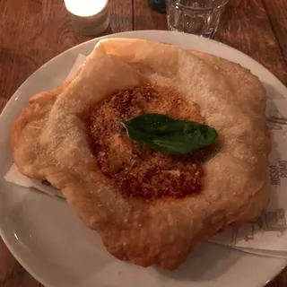 Pizza Fritta at Rosso Pomodoro