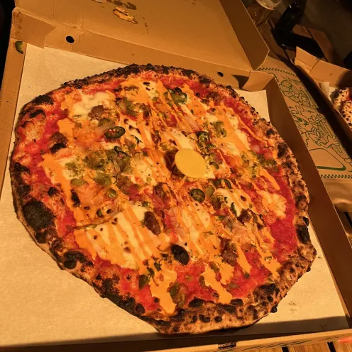 Pepperoni & Hot Honey at Bank of Friendship