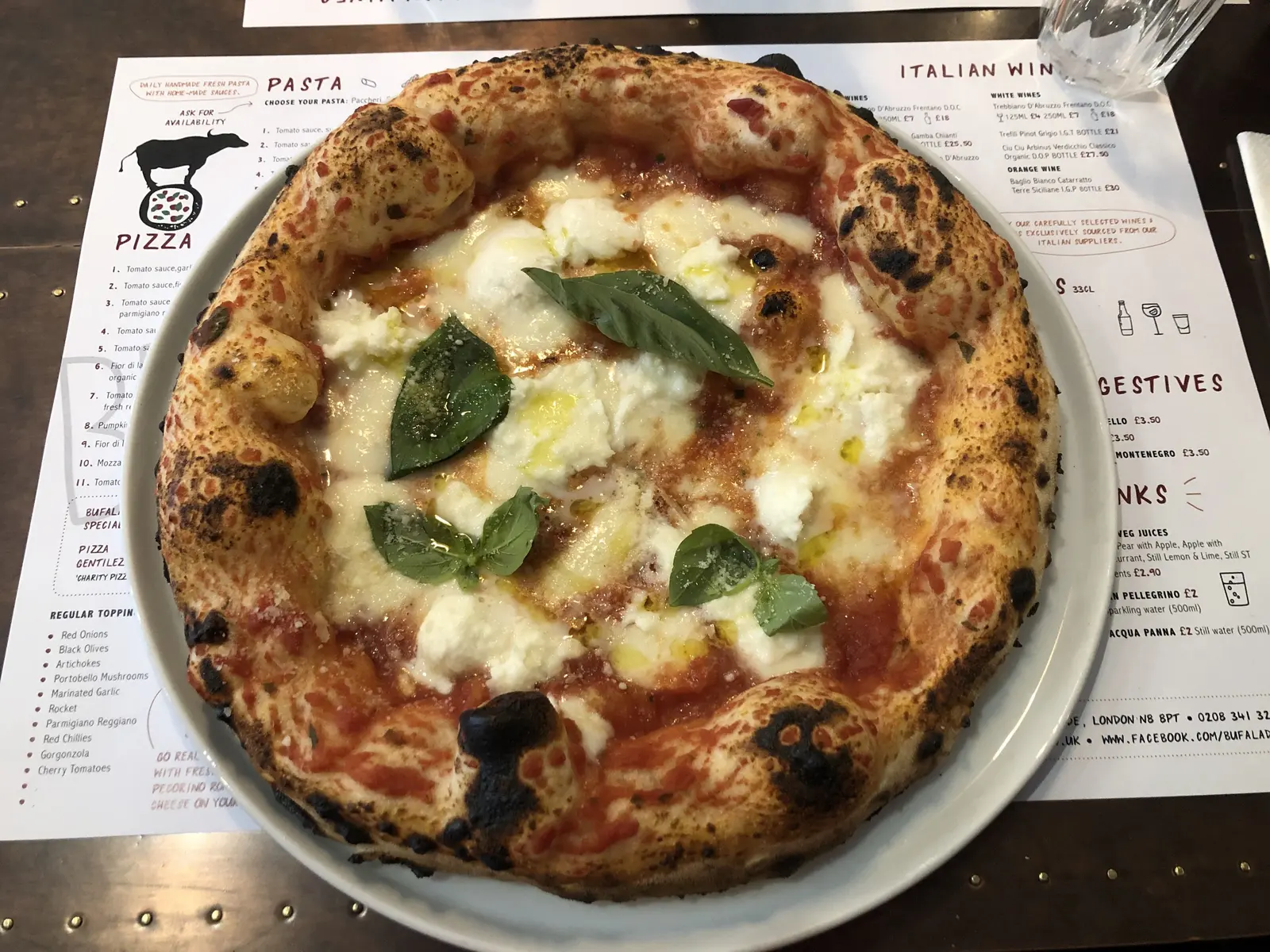 Bufala at Bufala di Londra