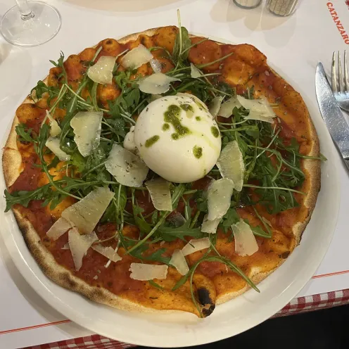 Burrata e Rucola at Catanzaro