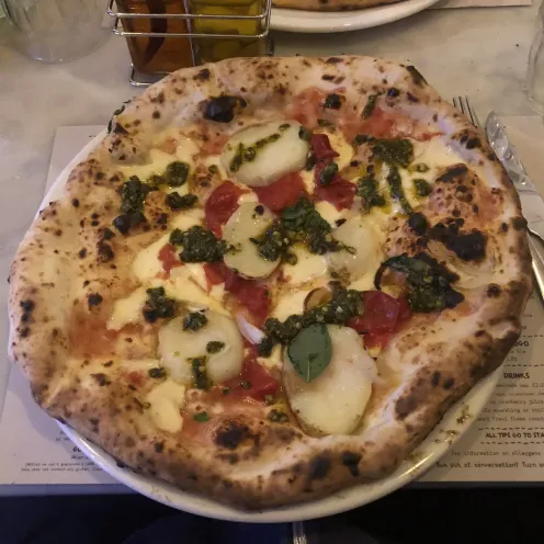 Pesto e Pomodorini at Franco Manca - Northcote Road