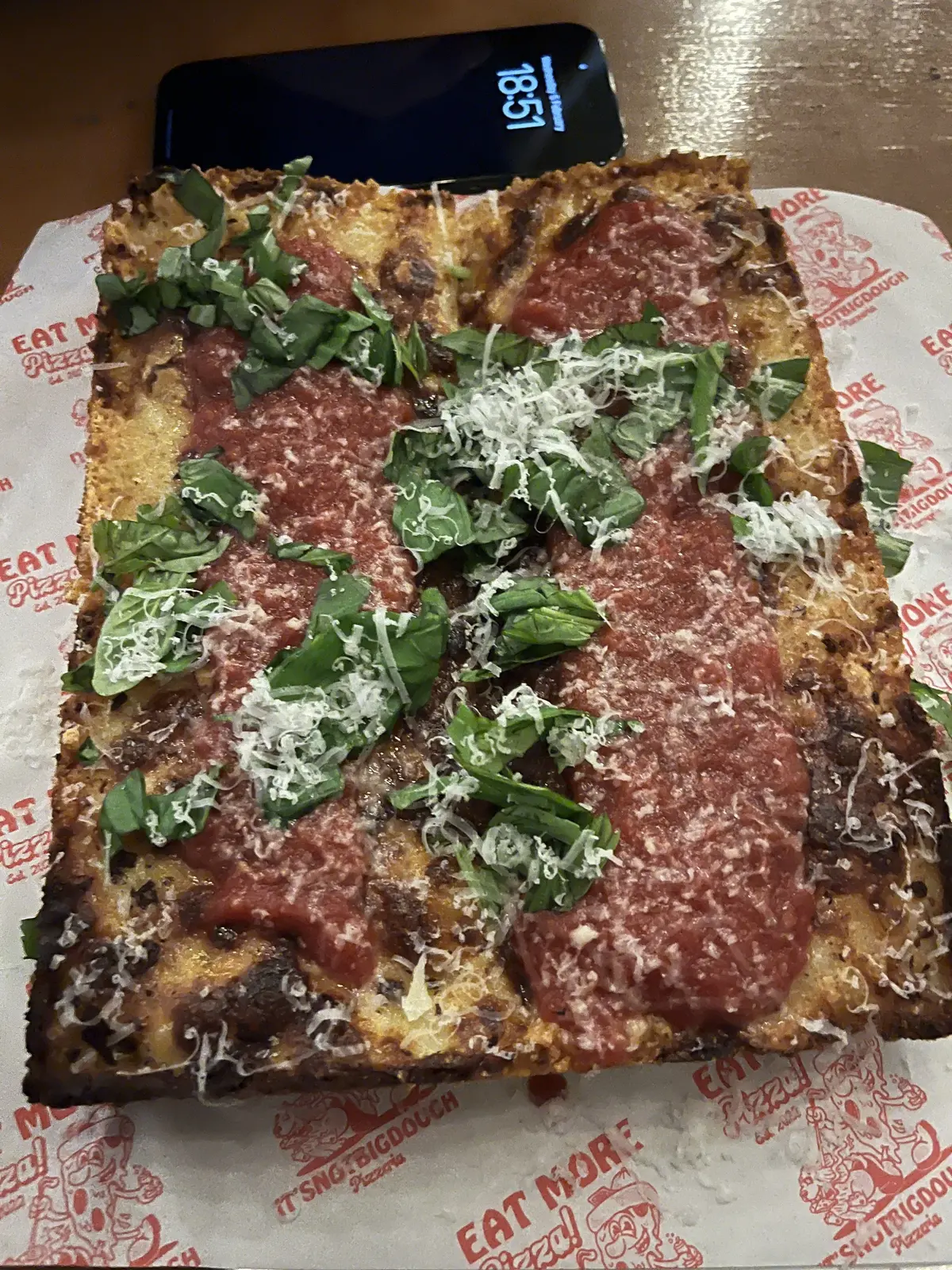 Detroit Style at It's Not Big Dough