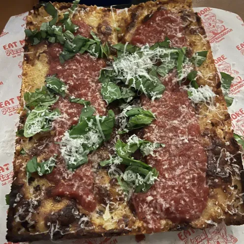 Detroit Style at It's Not Big Dough