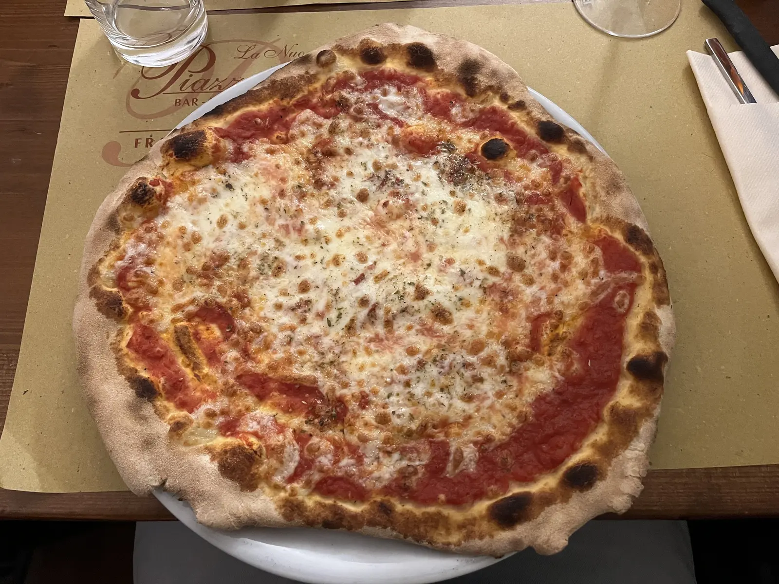 Margherita at La Piazzetta