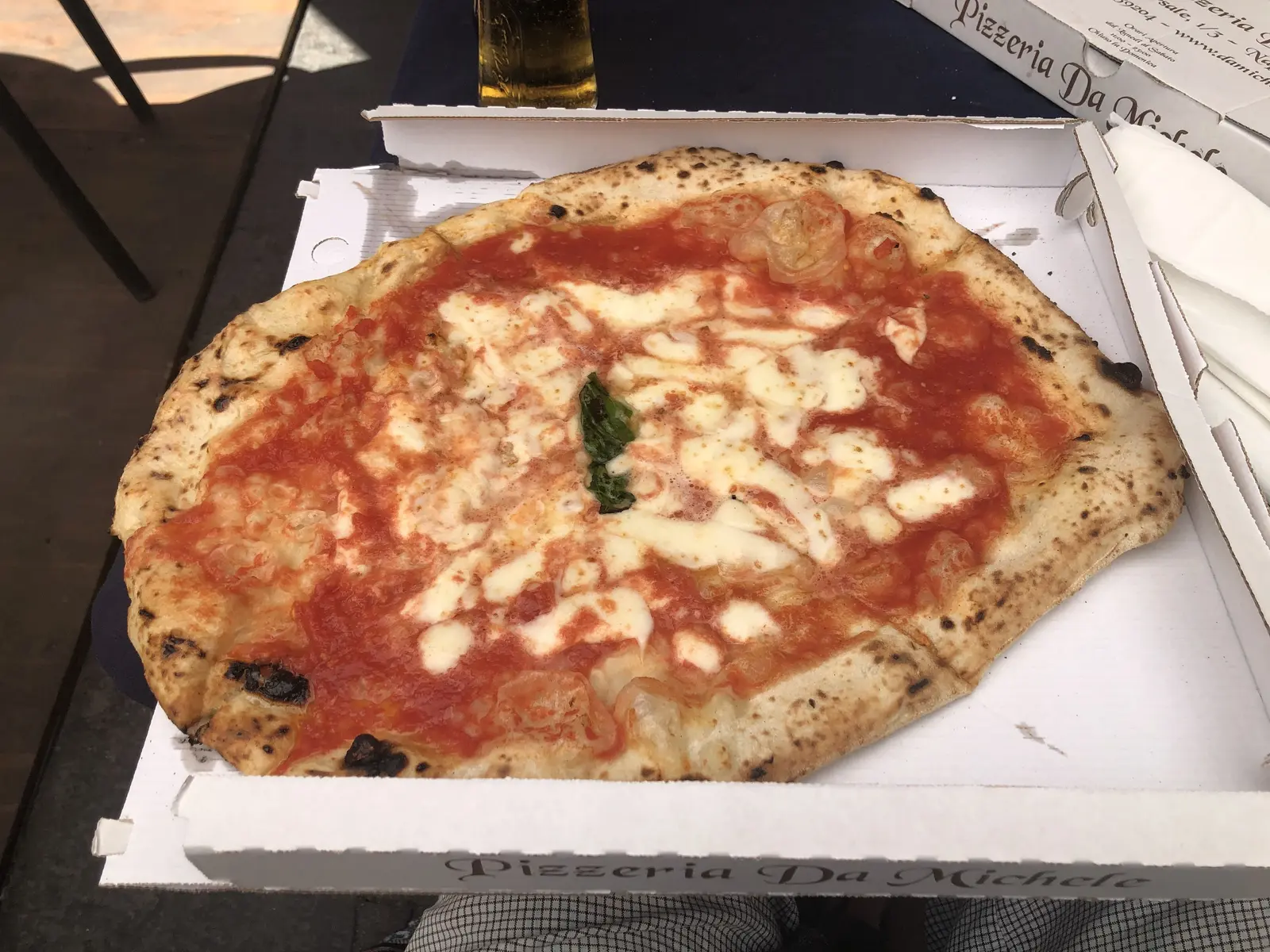 Margherita at L'Antica Pizzeria da Michele