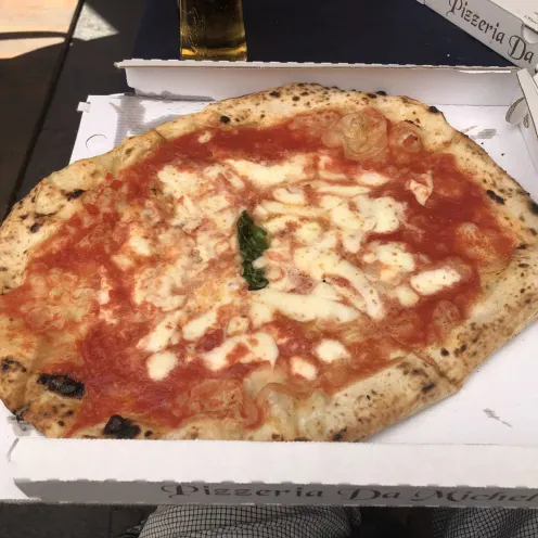Margherita at L'Antica Pizzeria da Michele