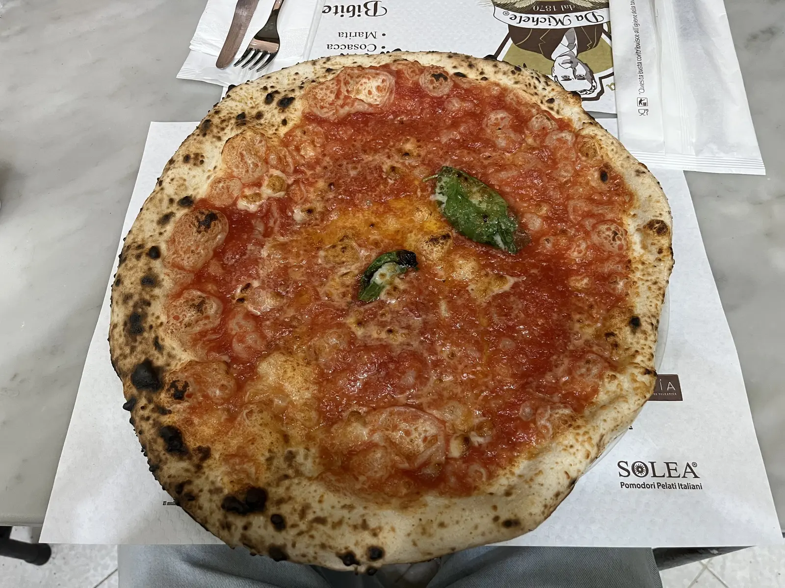 Marinara at L'Antica Pizzeria da Michele