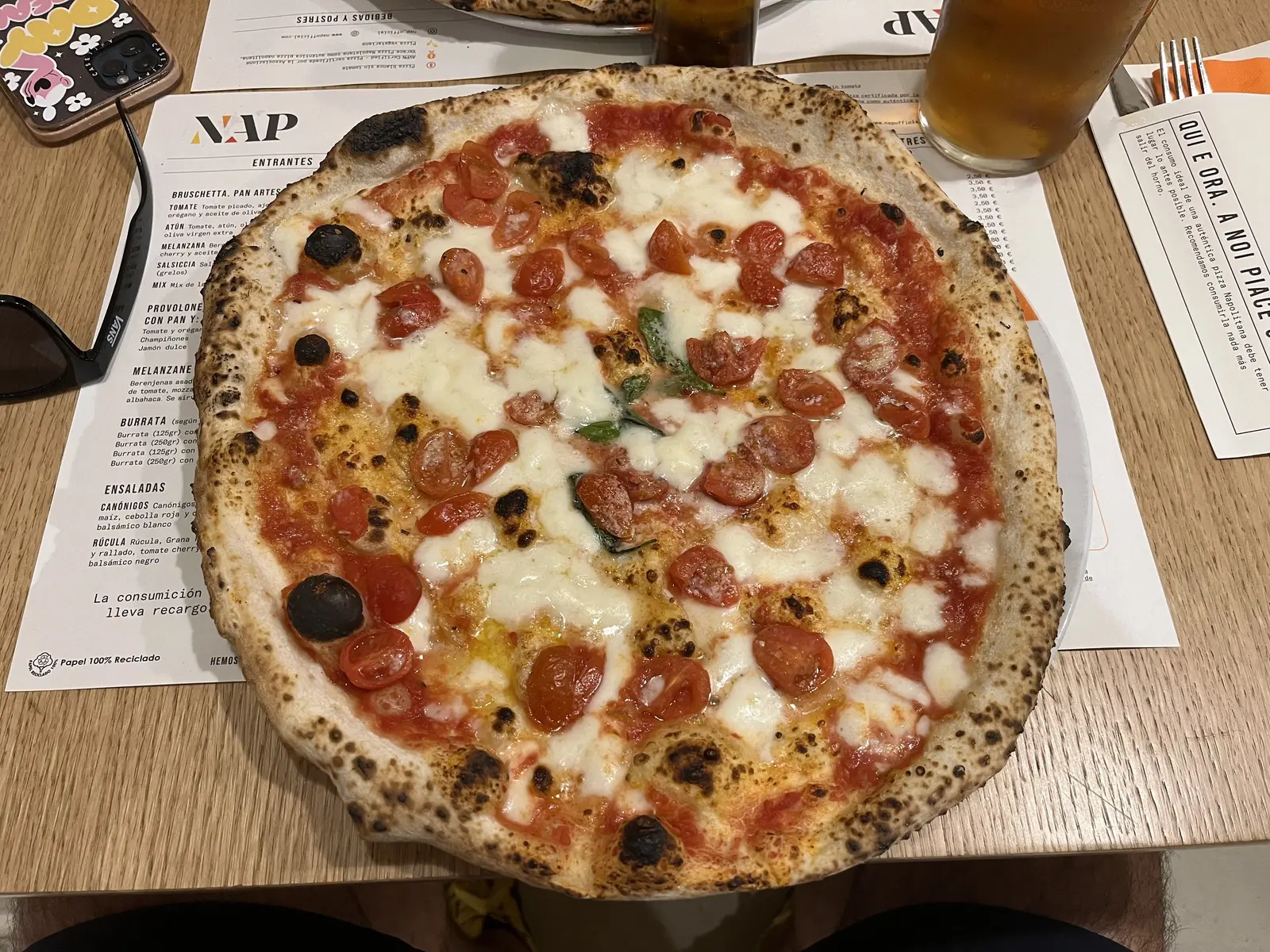 Bufala e Pomodorini at NAP - San Sebastián
