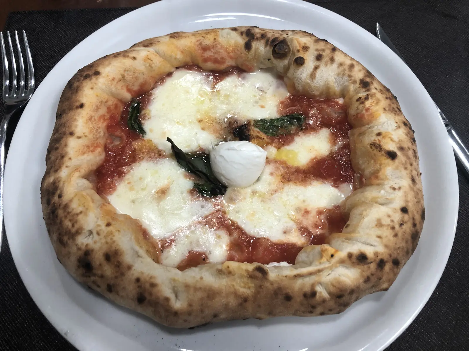 Burrata at O sole mio