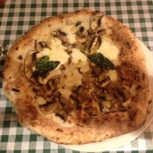 Mushrooms at Pizza Pilgrims - Shoreditch