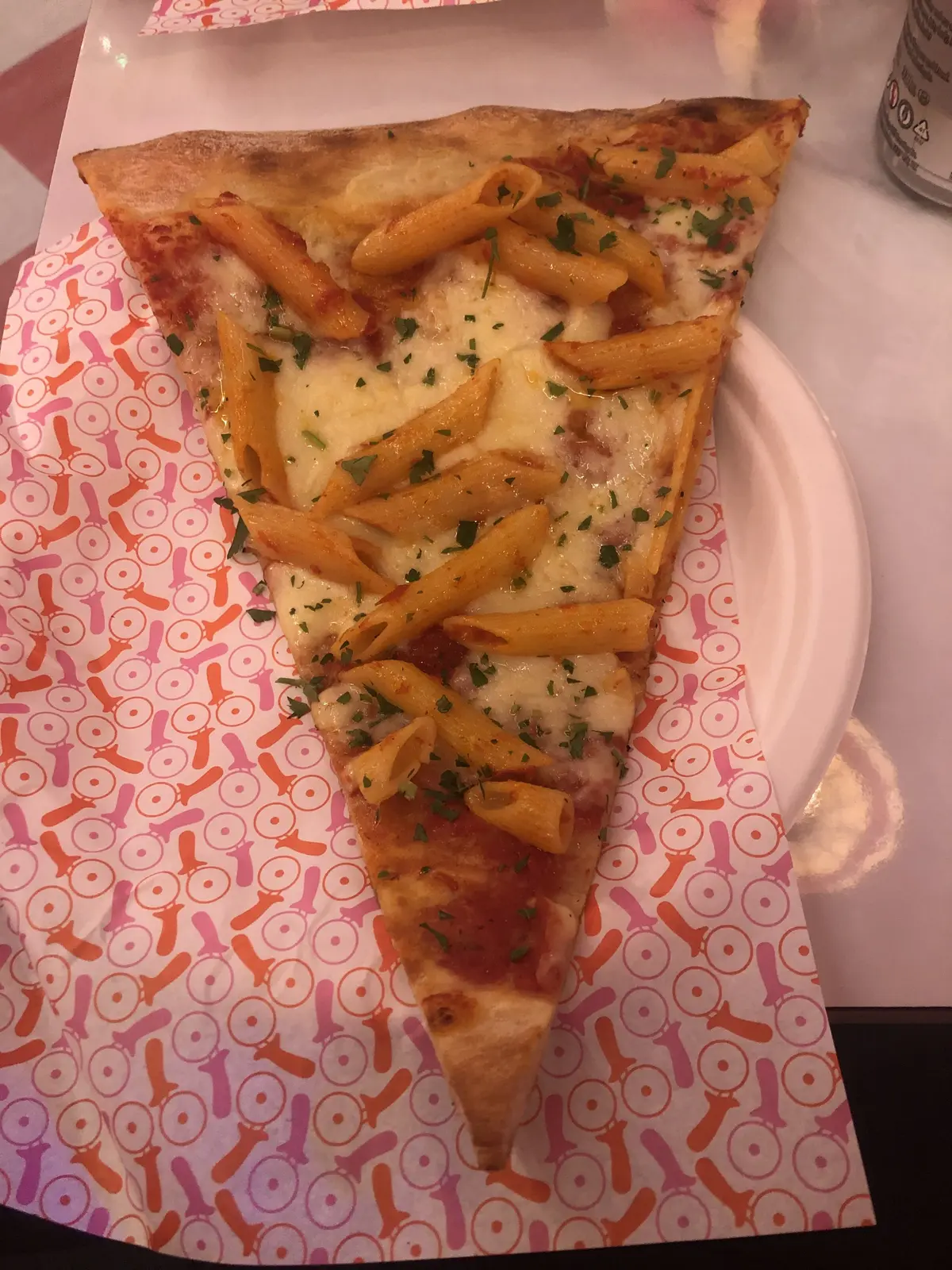 Penne alla Vodka (slice) at Pizza Pilgrims - Finsbury Park