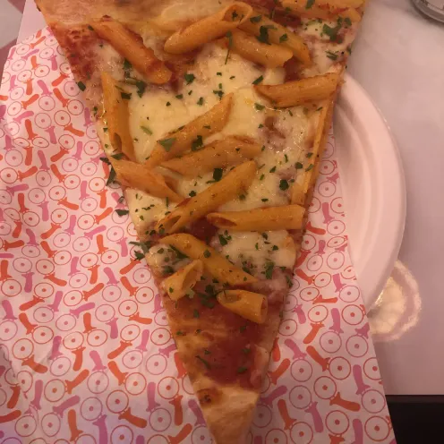 Penne alla Vodka (slice) at Pizza Pilgrims - Finsbury Park