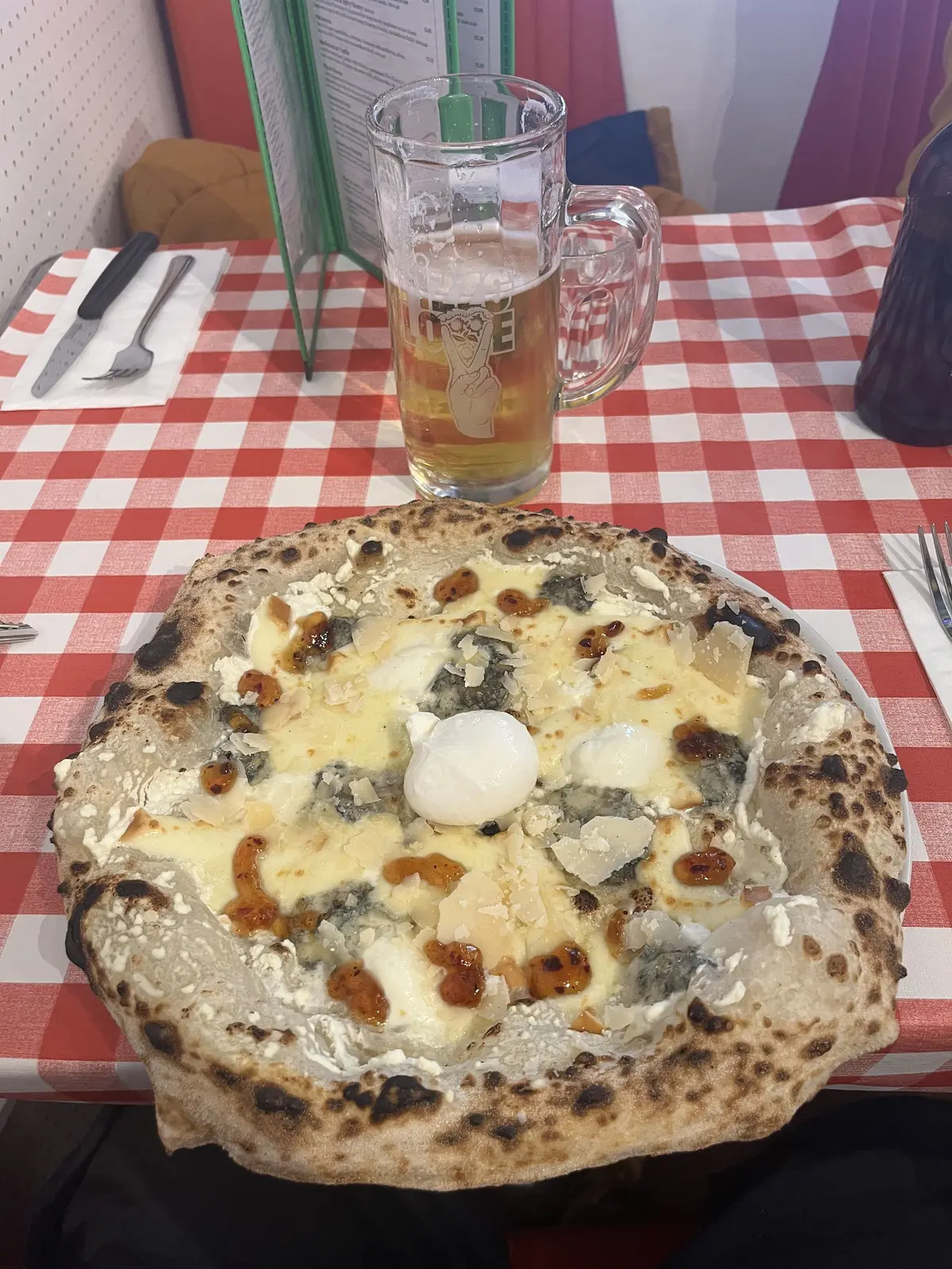 Quattro Formaggi at Pizza Pilgrims - Finsbury Park