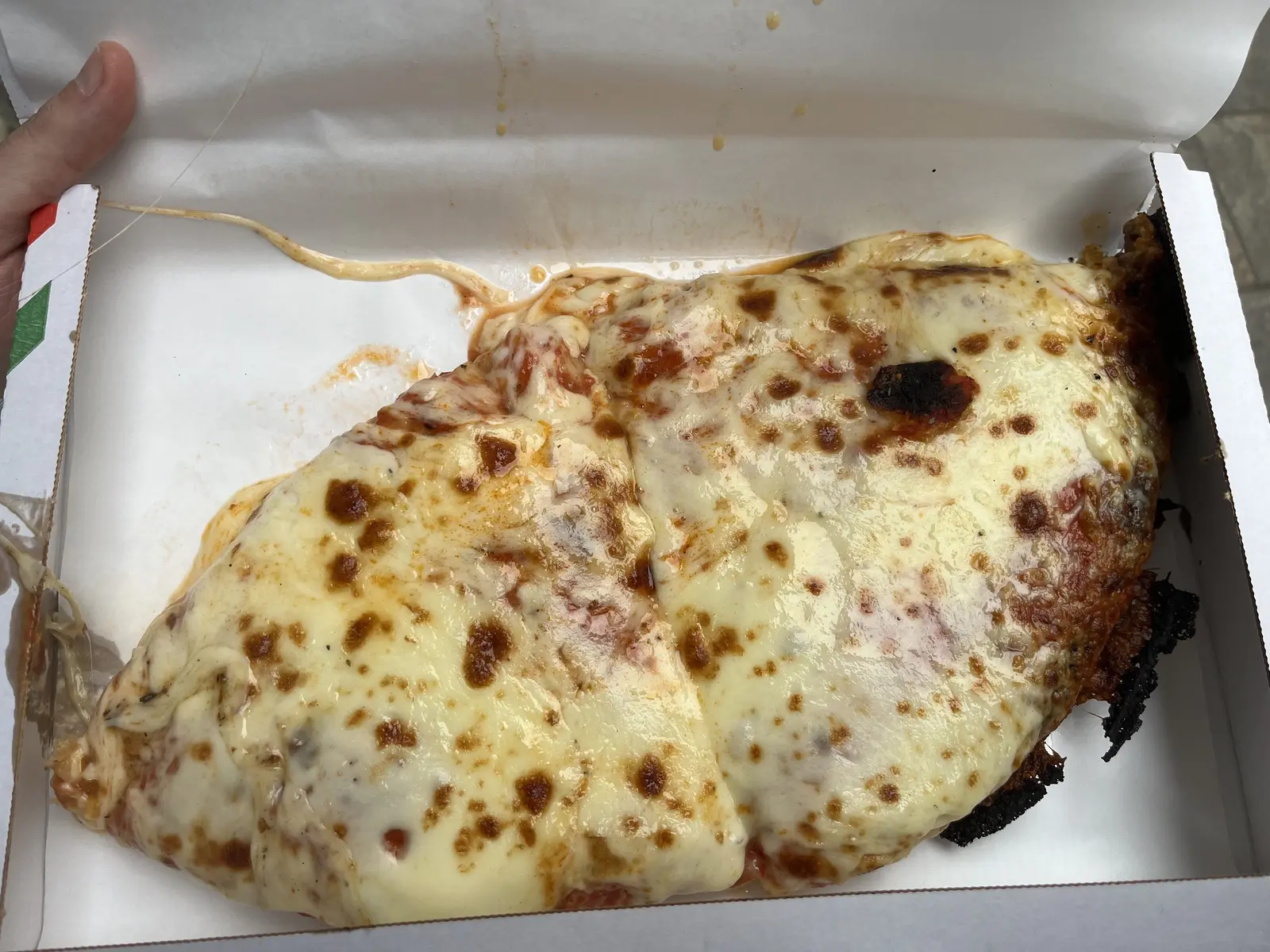 Calzone at Pizzeria da Giuliano
