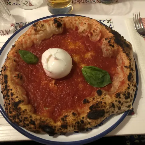Burrata at Pizzium