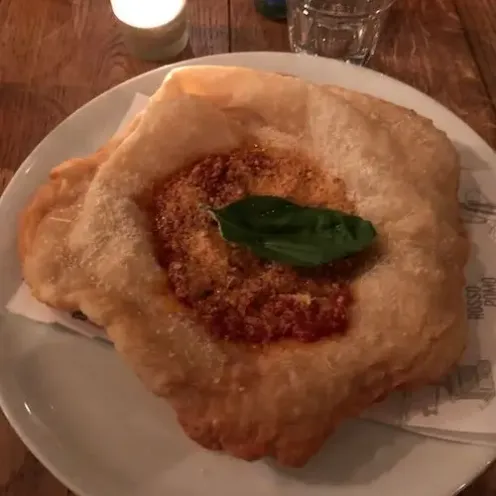 Pizza Fritta at Rosso Pomodoro