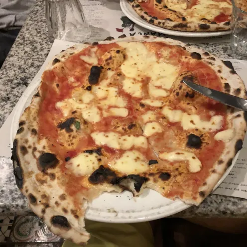 Bufala at Vicoli di Napoli Pizzeria