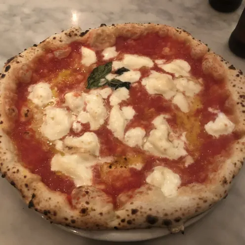 Bufala at Vicoli di Napoli Pizzeria