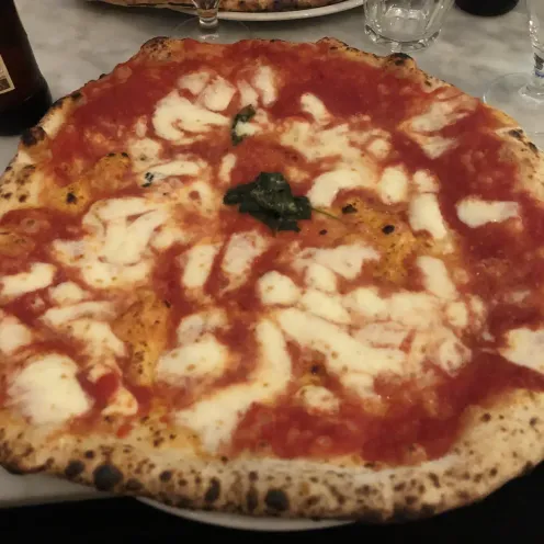 Bufala at Vicoli di Napoli Pizzeria