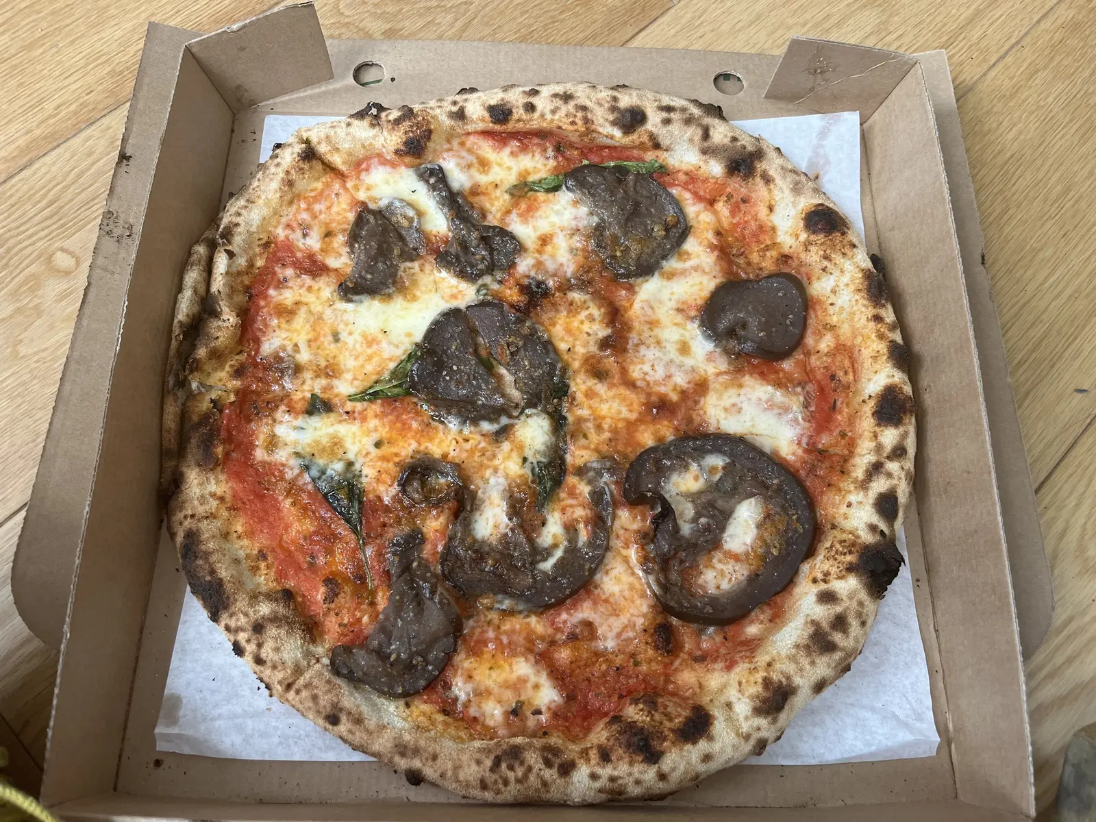 Aubergine Parmigiana at Yard Sale - Clapton