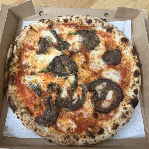 Aubergine Parmigiana at Yard Sale - Clapton